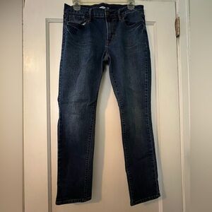 Women’s Old Navy Skinny Stretch Blue Jeans size 8 Short.